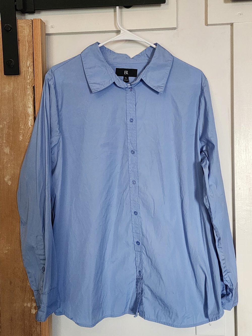 Banana Republic Light Blue Women's Shirt (XL)